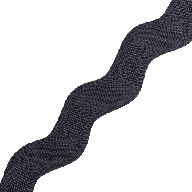 Charcoal Woven Jumbo Ric Rac - 2