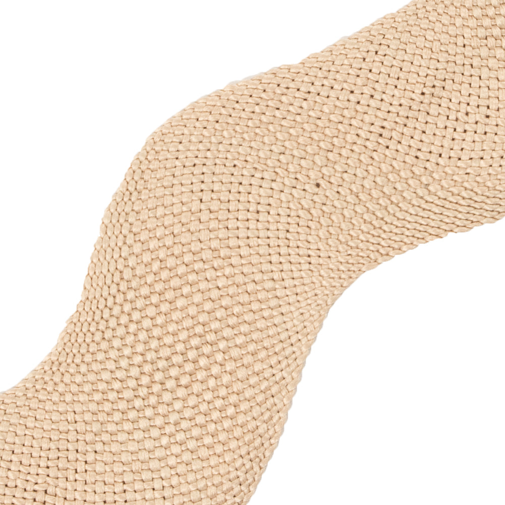 Beige Woven Jumbo Ric Rac - 2 - Detail