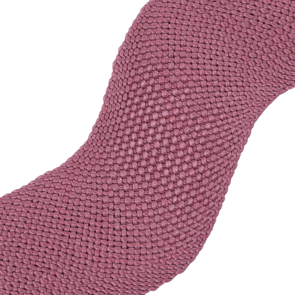 Dark Rose Woven Jumbo Ric Rac - 2" Detail
