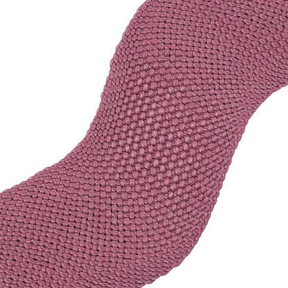 Dark Rose Woven Jumbo Ric Rac - 2" Detail