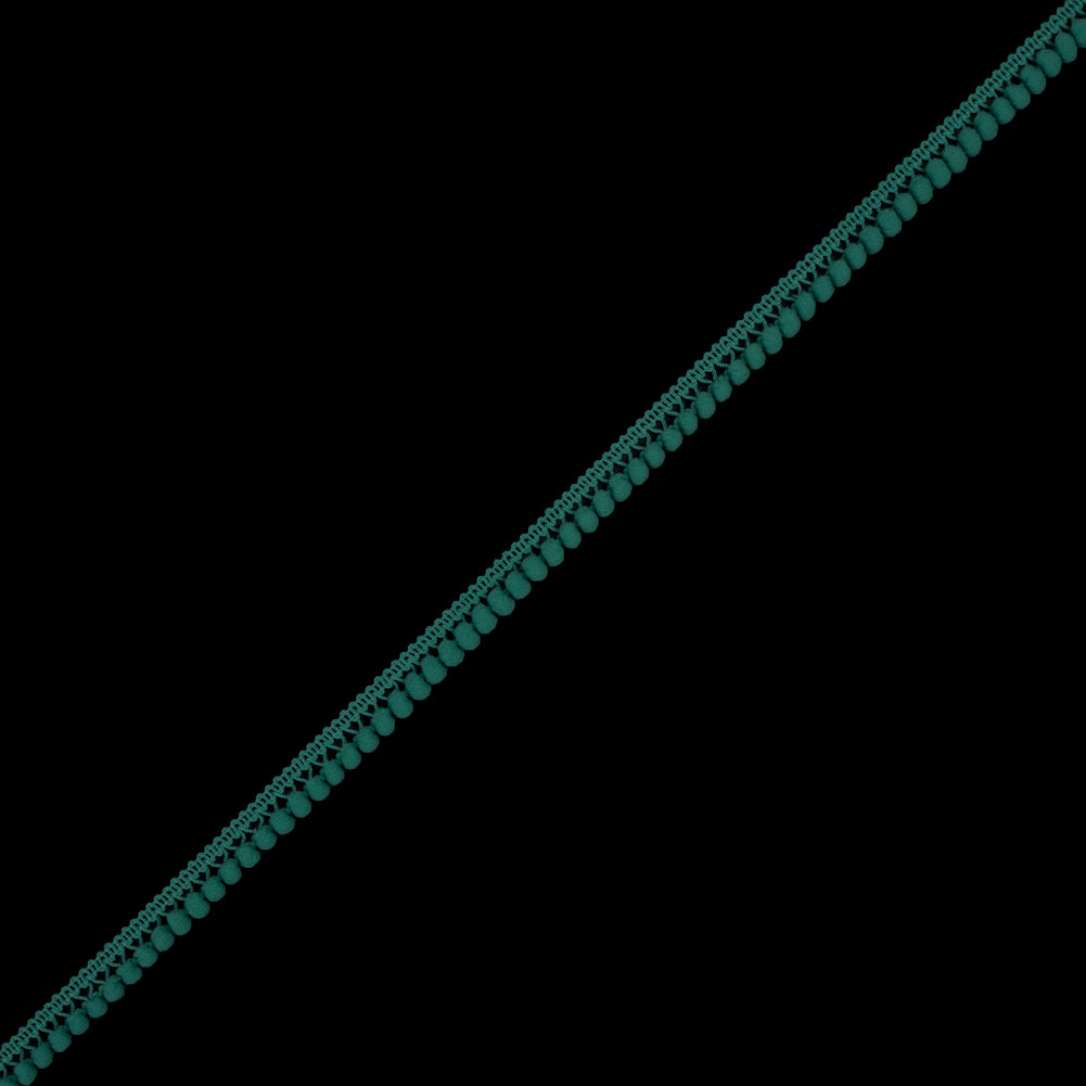 Mint Single Row Mini Pom Pom Trim