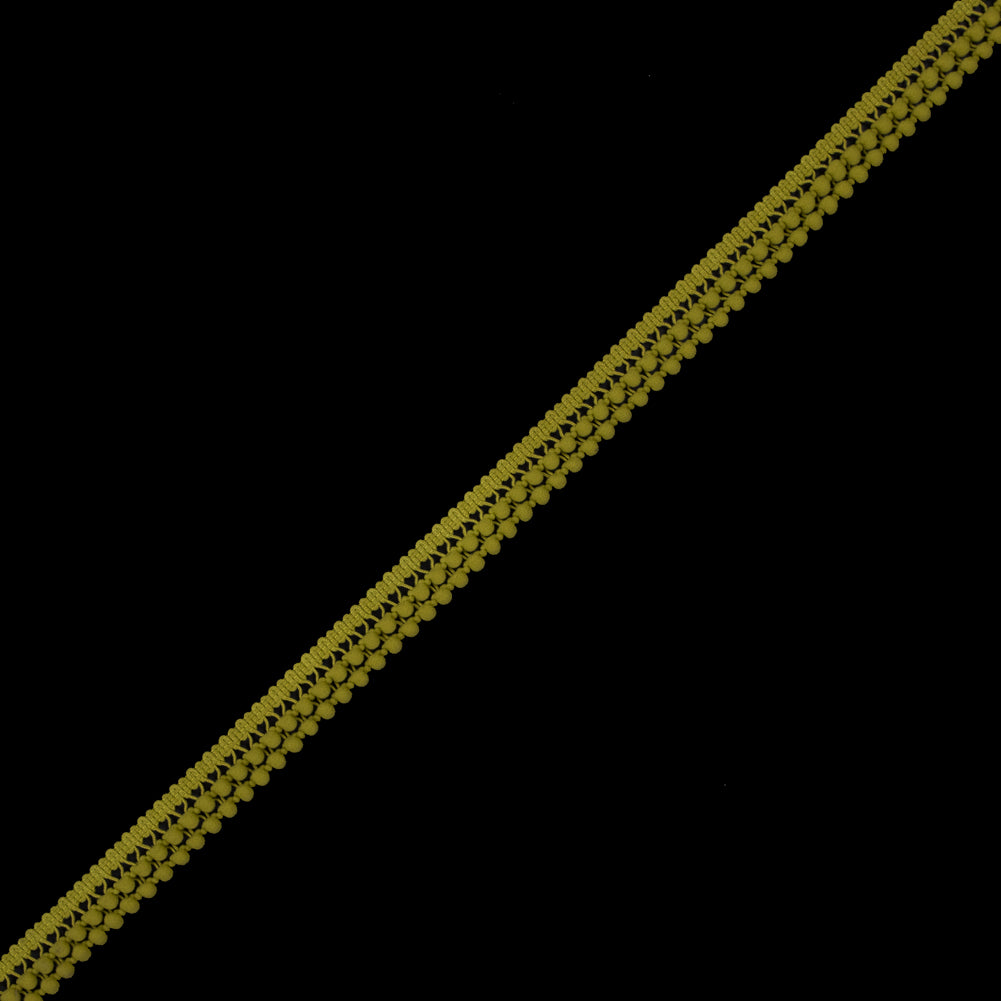 Chartreuse Two Row Mini Pom Pom Trim