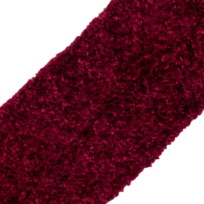 Red Chenille Trim - 2.75" Detail