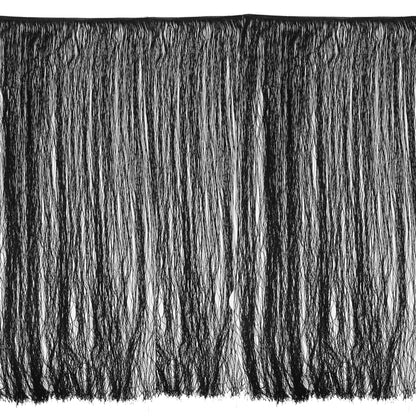 Black European Chainette Fringe Trim - 40
