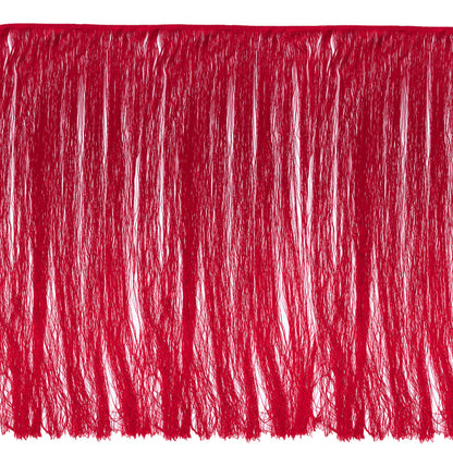 Red European Chainette Fringe Trim - 40