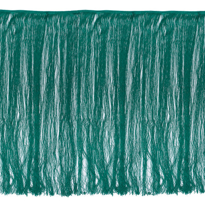 Kelly Green European Chainette Fringe Trim - 40"