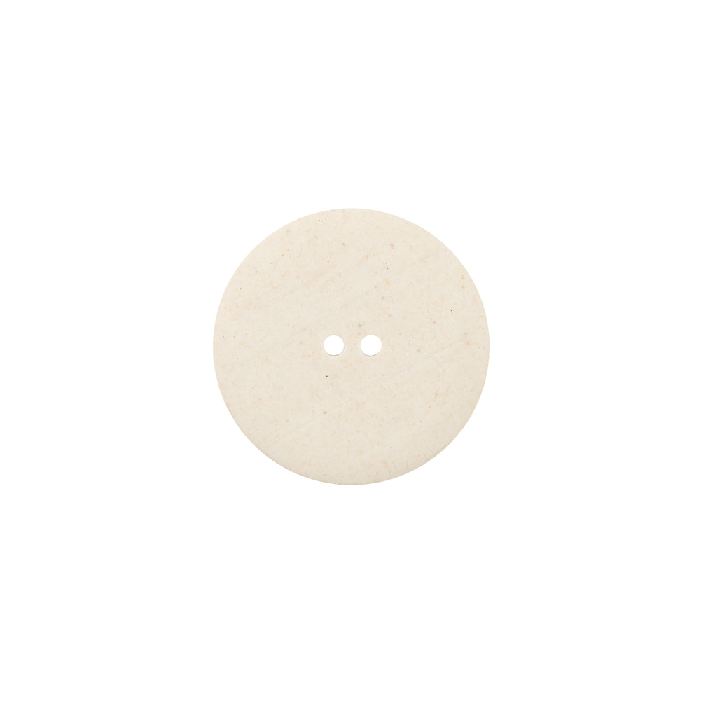 Italian Cypress Green Damask Printed Button - 24L/15mm - Detail
