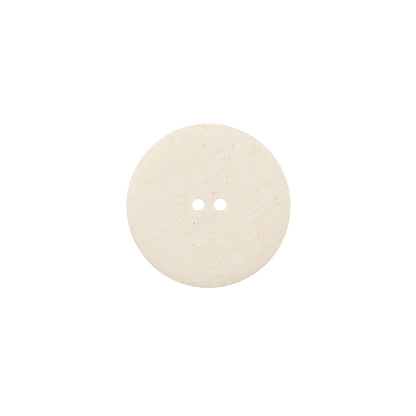Italian Cypress Green Damask Printed Button - 24L/15mm - Detail
