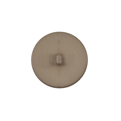 Italian Matte Tan Domed Plastic Button - 32L/20mm Detail