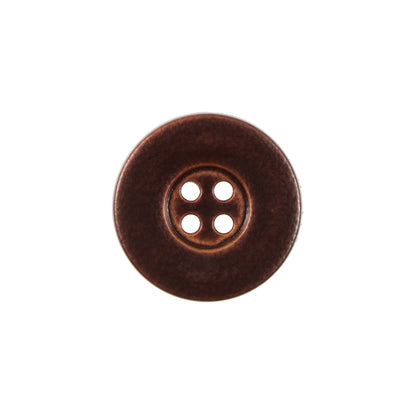 Italian Dark Brown 4-Hole Plastic Button -32L/20mm