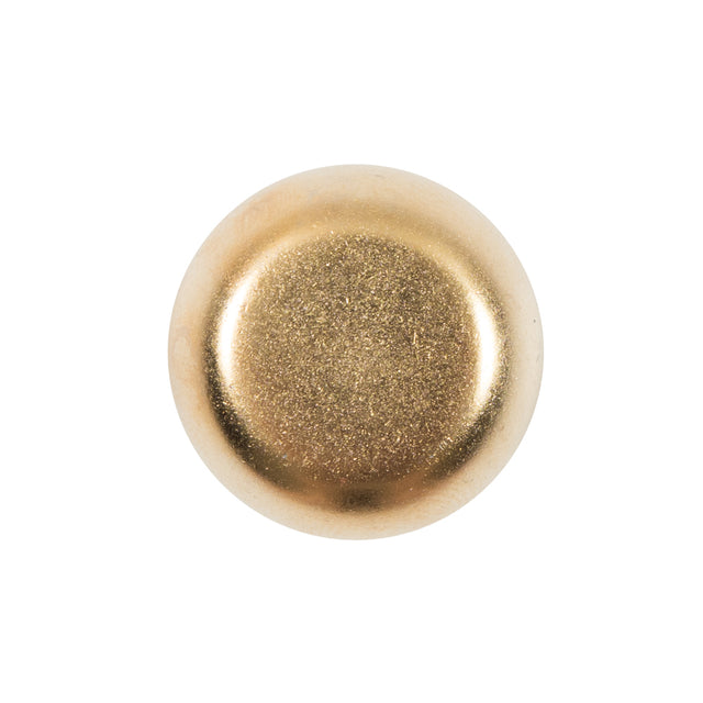 Italian Gold Domed Metal Buttom - 36L/23mm