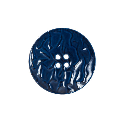 Italian Navy Textured Button - 36L/23mm