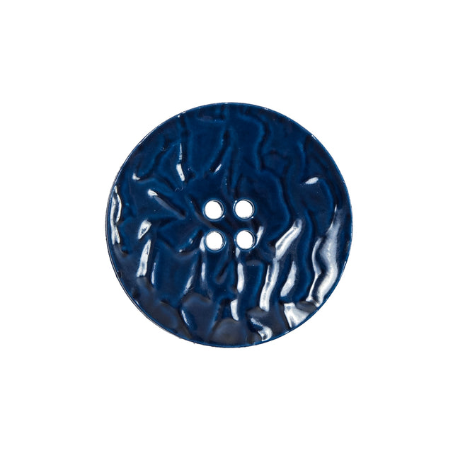 Italian Navy Textured Button - 36L/23mm