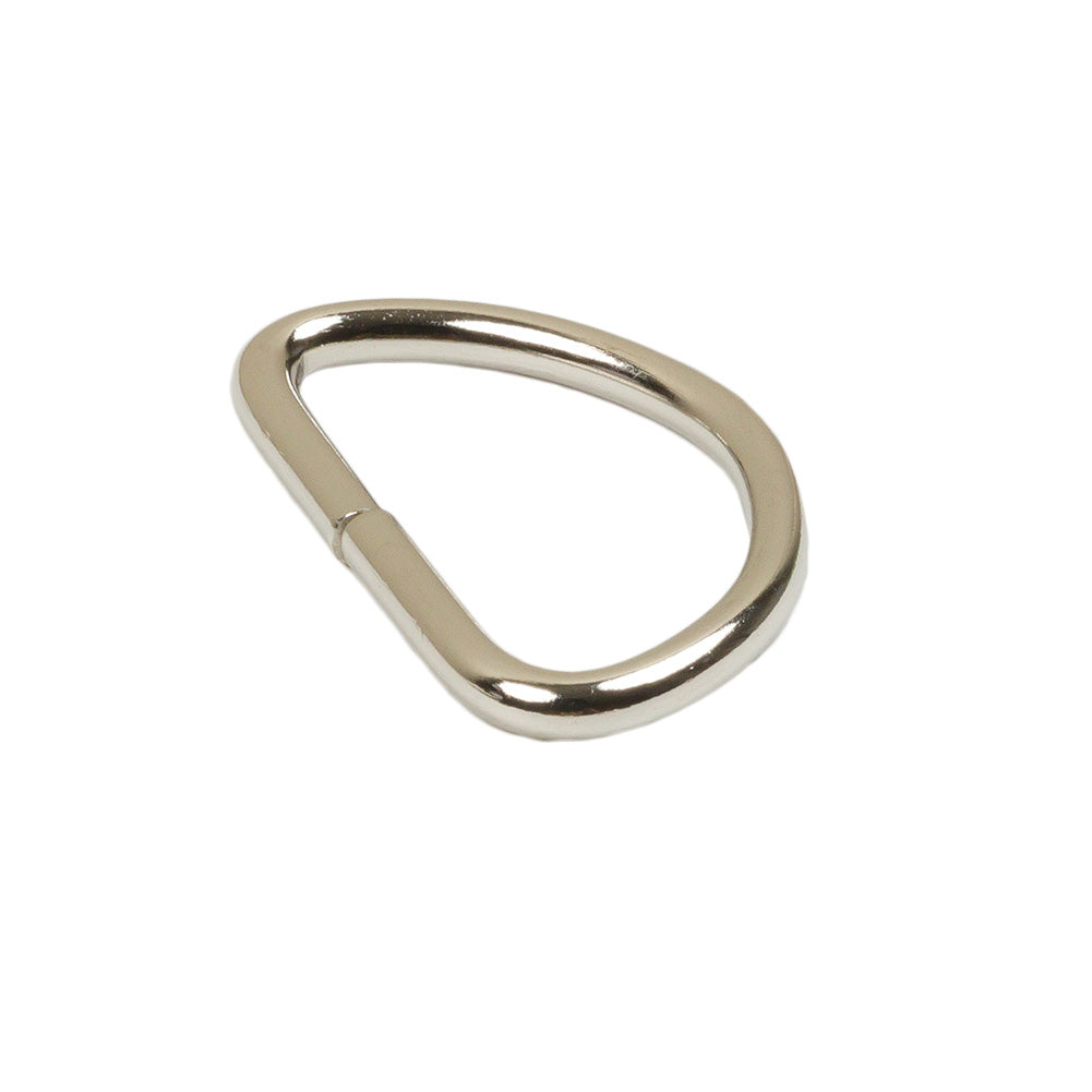 Dritz 4pc Nickel D-Rings - 1&amp;quot; - Detail