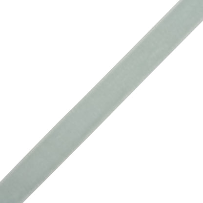 Stretch Velvet Ribbon Trim Made in Italy - 0.625" - Pale Mint - Gislaine Collection