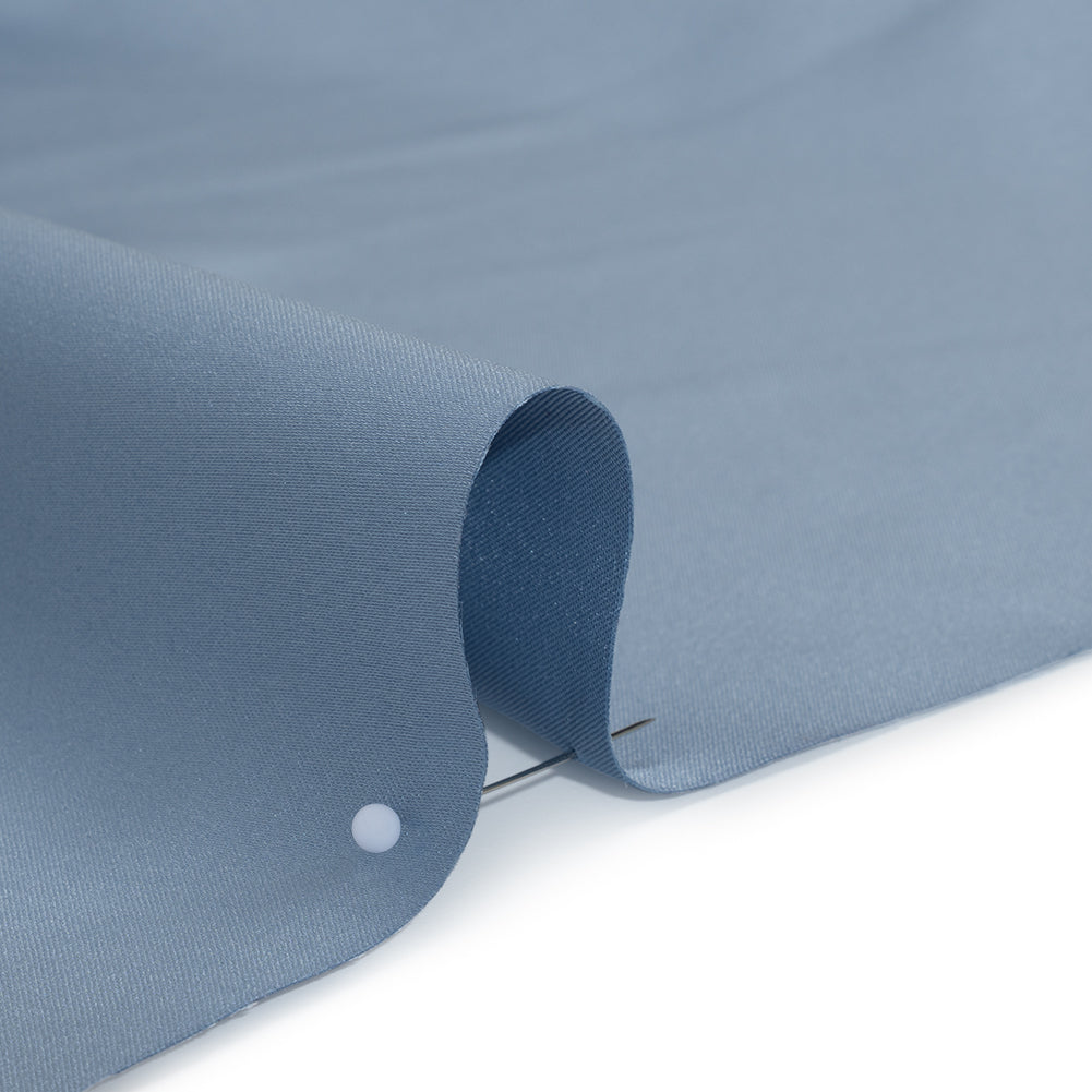 Polyester Satin - Desert Blue - Reverie Collection - Detail
