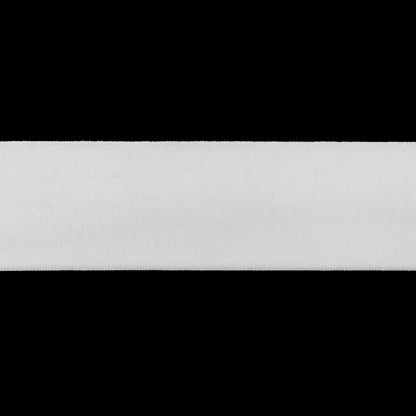 Stretch Velvet Ribbon Single Faced - 1.375" - White