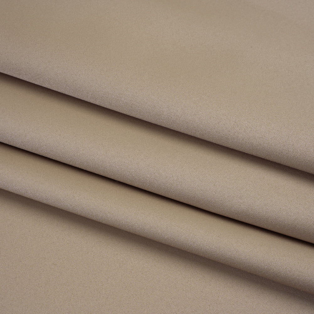 Polyester Satin - Cafe Mocha - Reverie Collection - Folded