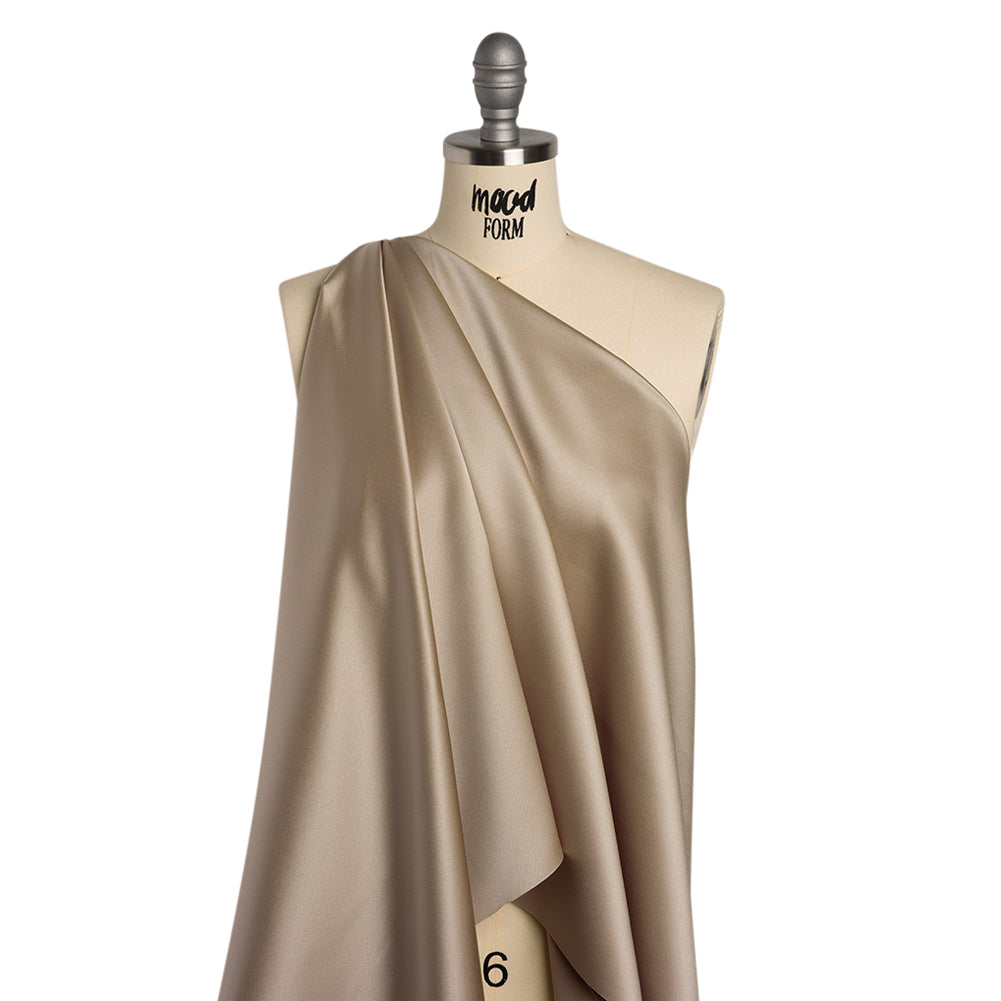 Polyester Satin - Cafe Mocha - Reverie Collection - Drape