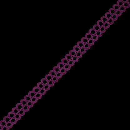Magenta European Crochet Trim - 0.75