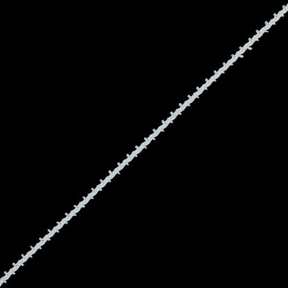 Off-White European Crochet Trim - 0.25"