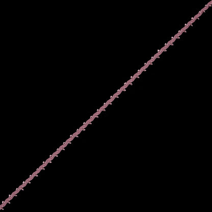 Dusty Rose European Crochet Trim - 0.25"