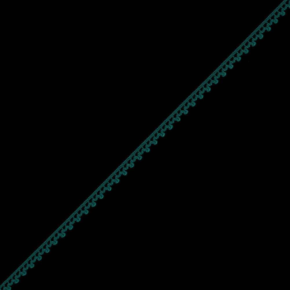 Kelly Green European Crochet Trim - 0.25