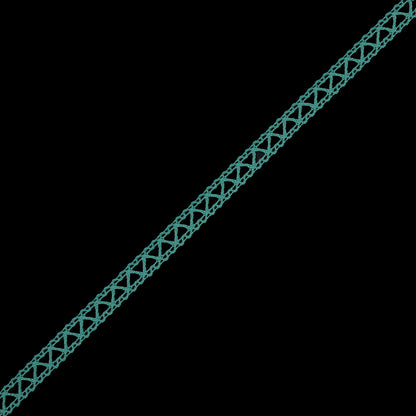 Seafoam European Cotton Crochet Trim - 0.5