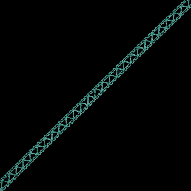 Seafoam European Cotton Crochet Trim - 0.5