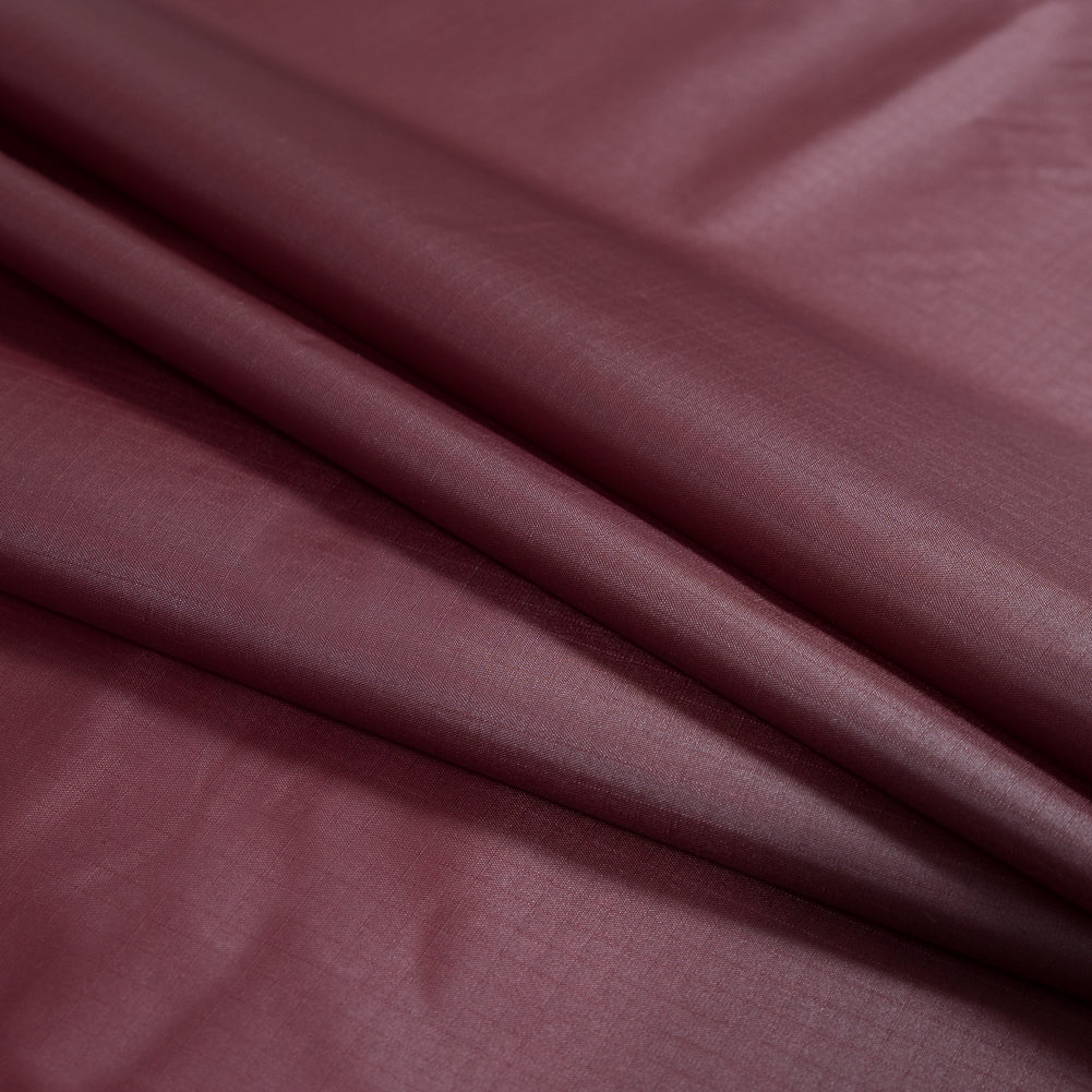 Square Nylon Ripstop 70 Denier - Burgundy - Marquise Collection Detail