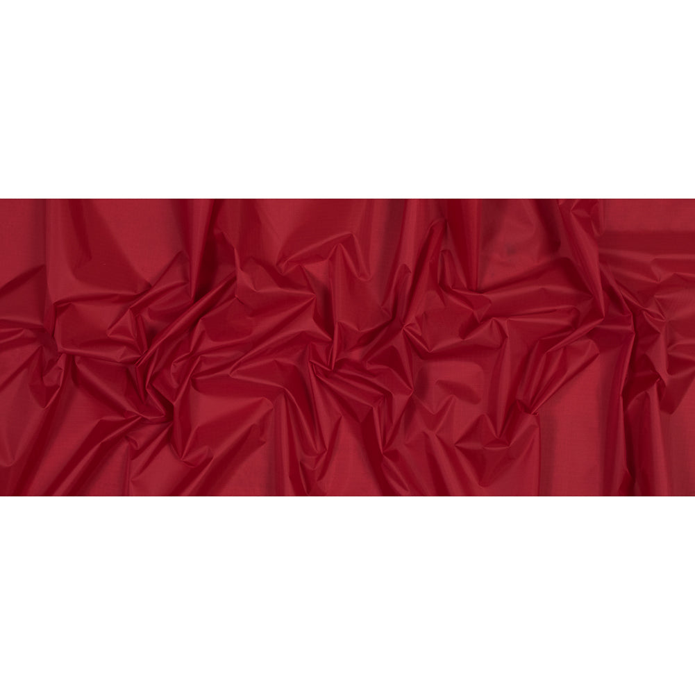 Red 70 Denier Square Nylon Ripstop - Folded