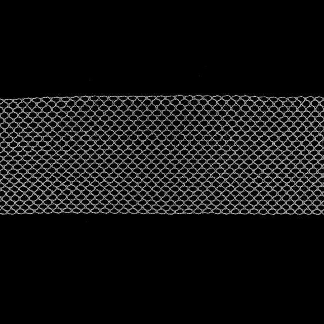 Metallic Silver European Netting - 5
