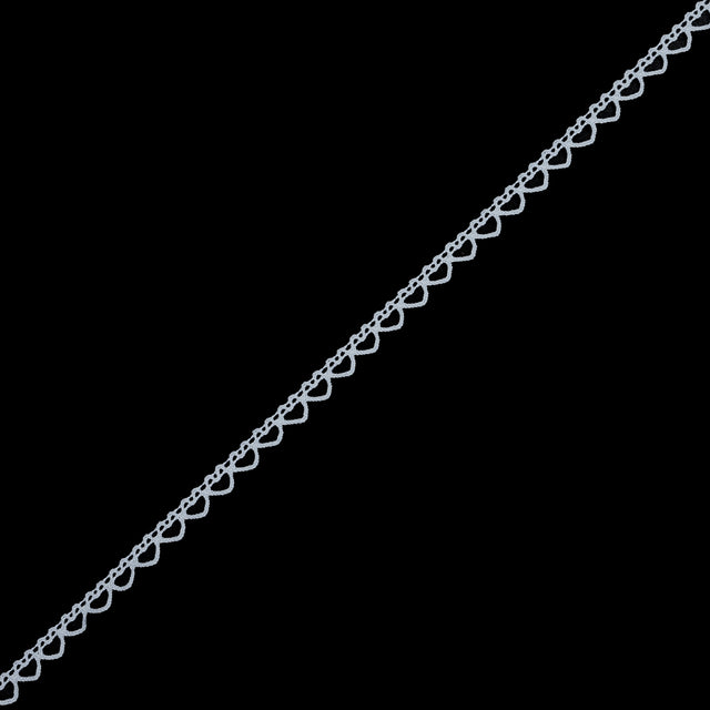 White European Cotton Crochet Trim - 0.375