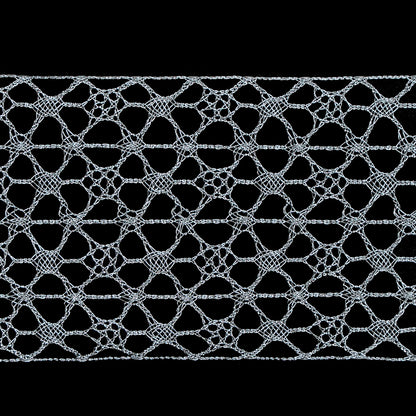Silver European Metallic Trim - 3" Detail