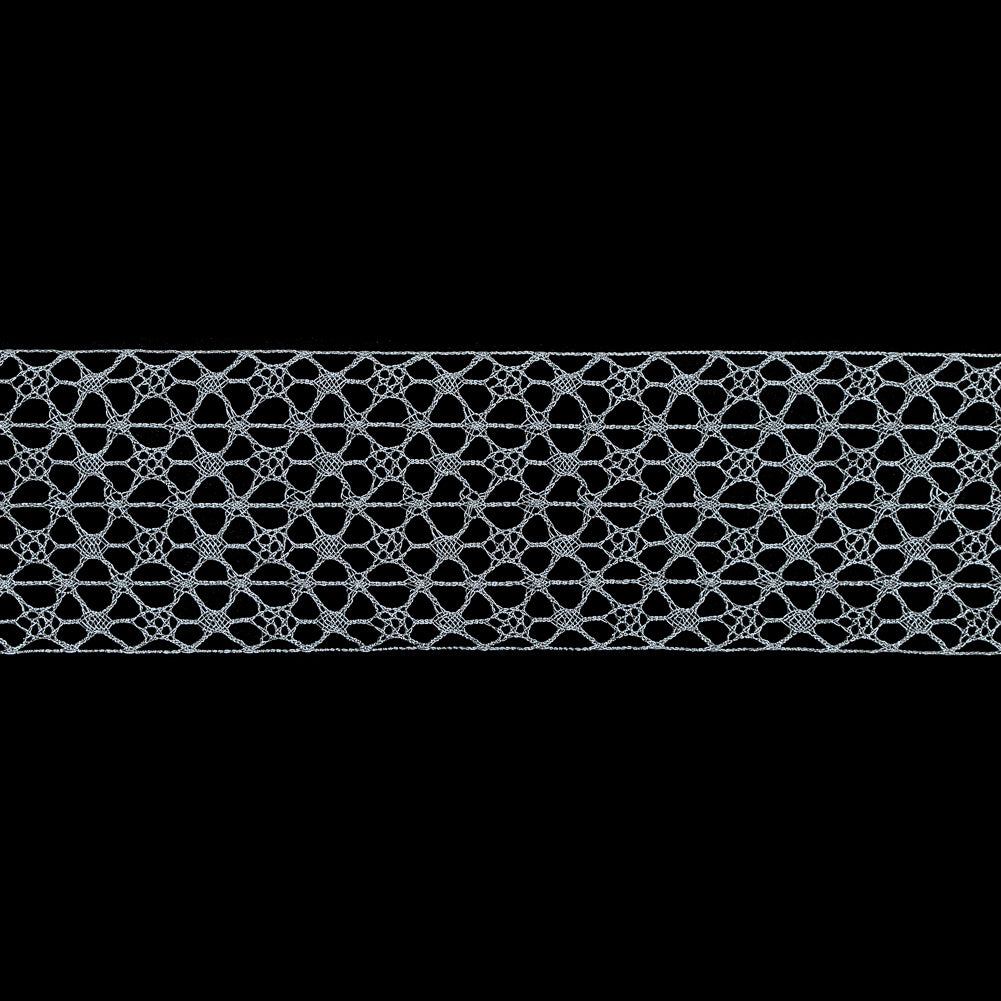 Silver European Metallic Trim - 3"