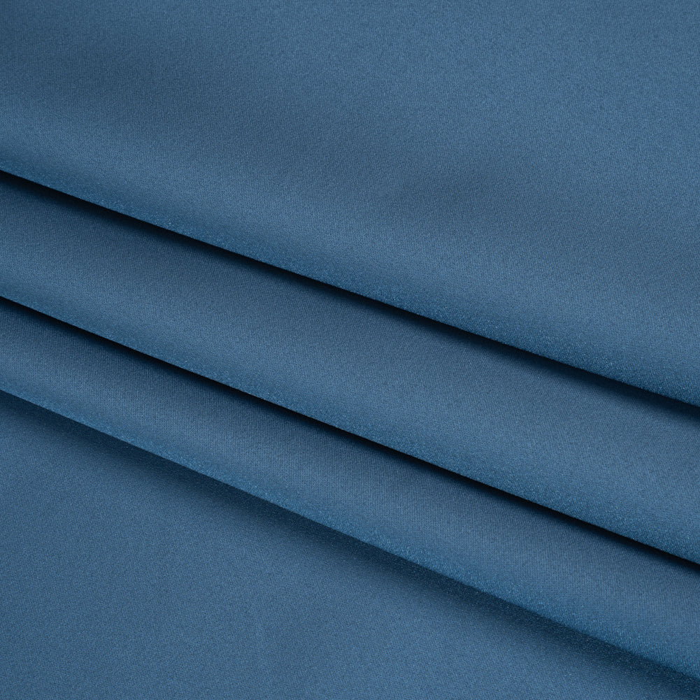 Polyester Satin - Sparta Blue - Reverie Collection - Folded