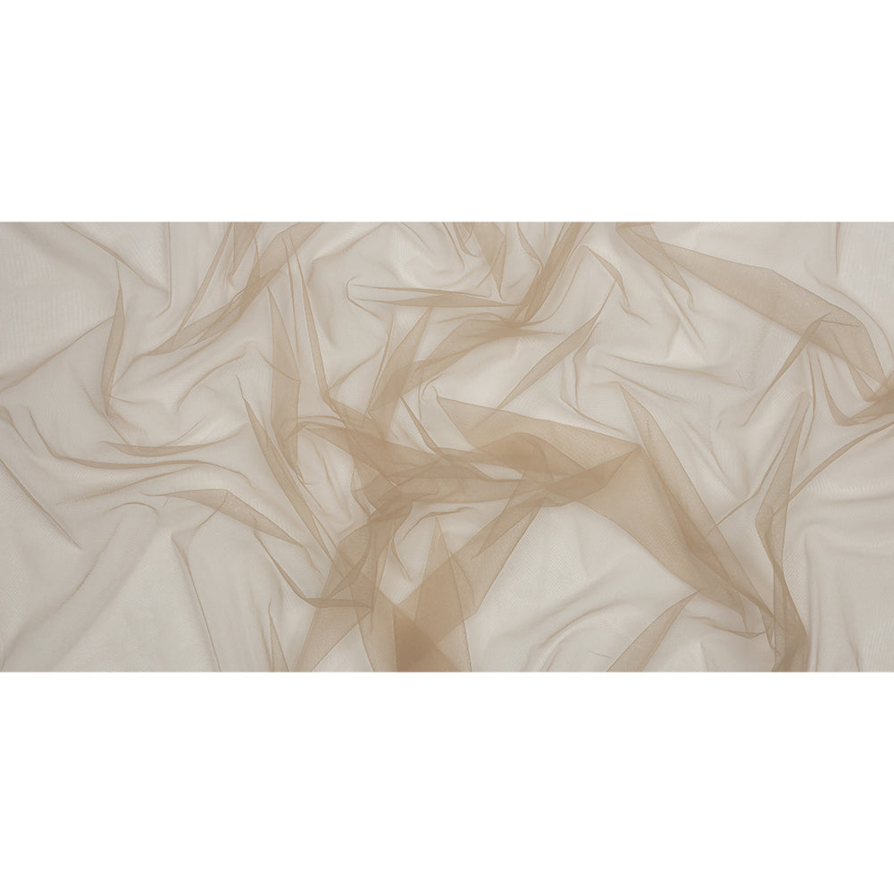 Leonardo Almond Soft Nylon Tulle - Drape