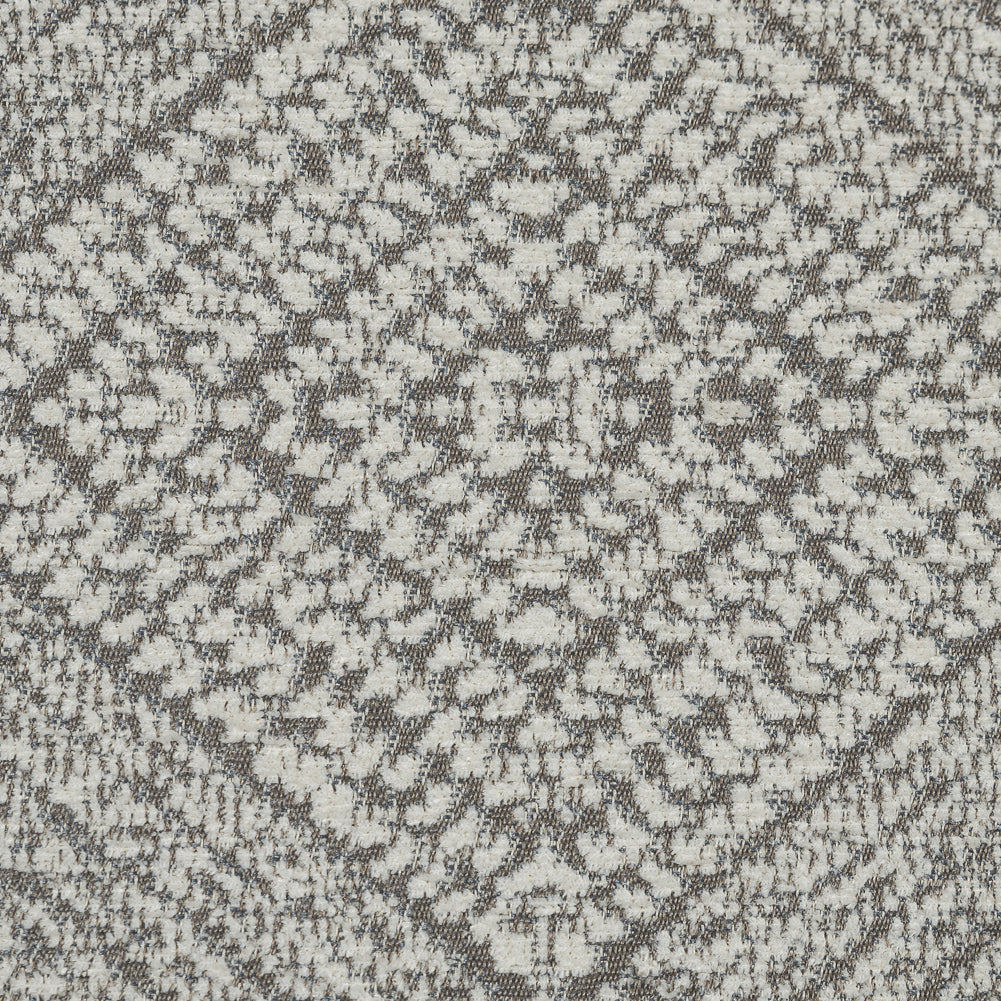 Shale Diamond Patterned Upholstery Chenille - Detail