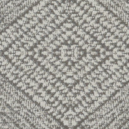 Shale Diamond Patterned Upholstery Chenille - Detail