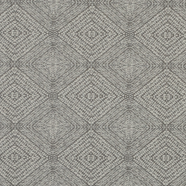 Shale Diamond Patterned Upholstery Chenille