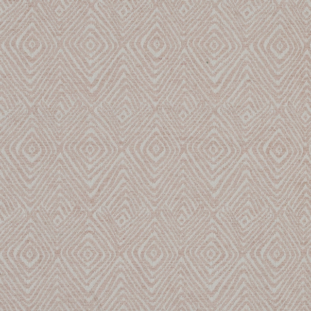 Blush Diamond Patterned Upholstery Chenille