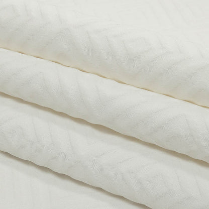 White Diamond Jacquard - Folded