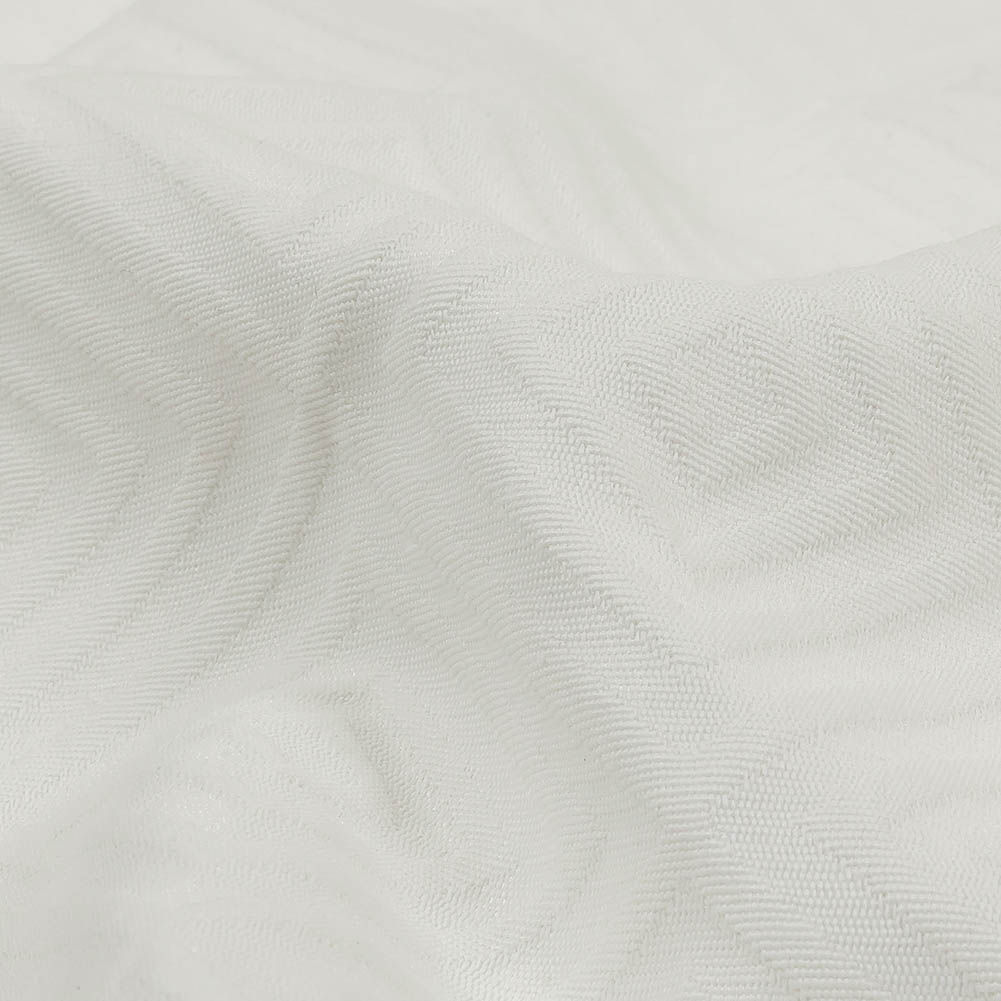White Diamond Jacquard - Detail