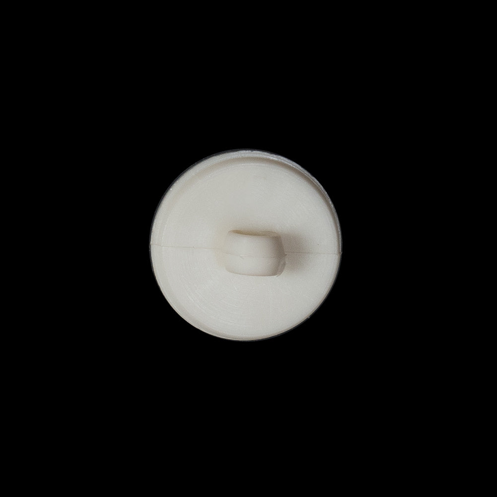 Italian Beige Textural Shank Back Button - 24L/15mm - Detail