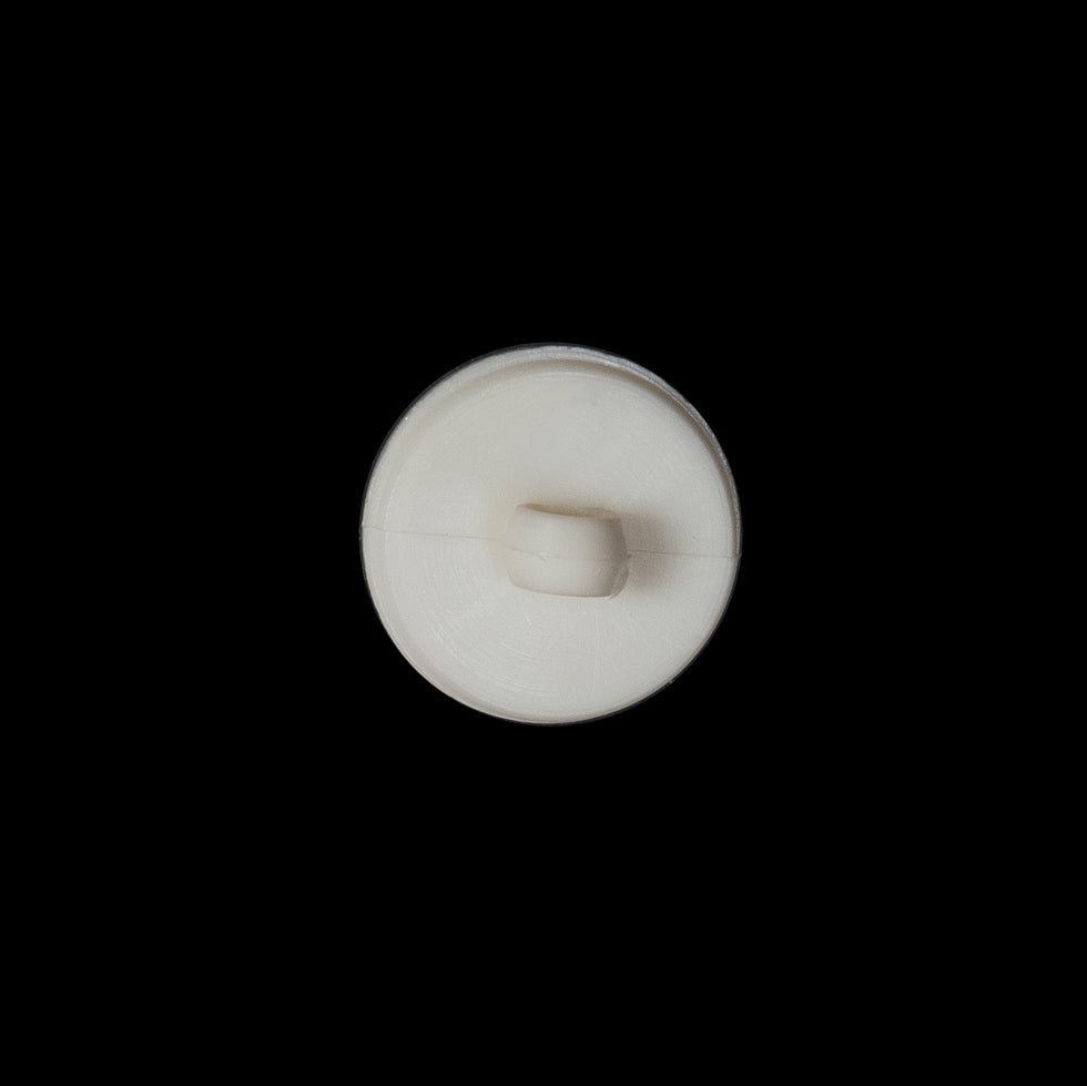 Italian Beige Textural Shank Back Button - 20L/12mm - Detail