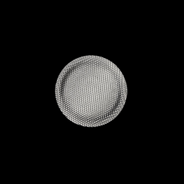 Italian Silver Chrome Plated Plastic Button - 24L/15mm