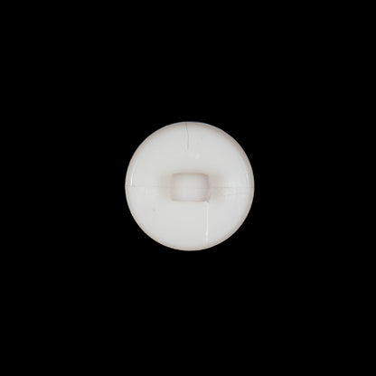 Italian Beige Floral Nylon Button with Rhinestone Center - 20L/12.5mm Detail