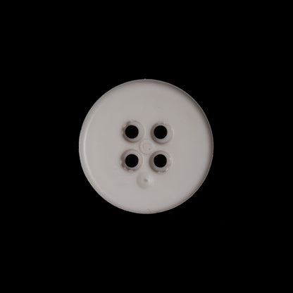 Italian Beige Nylon 4-Hole Button - 32L/20mm - Detail