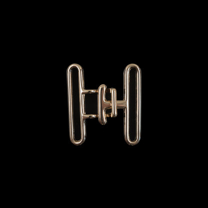 Italian Gold Buckle Closure - 1.625" x 1.375"