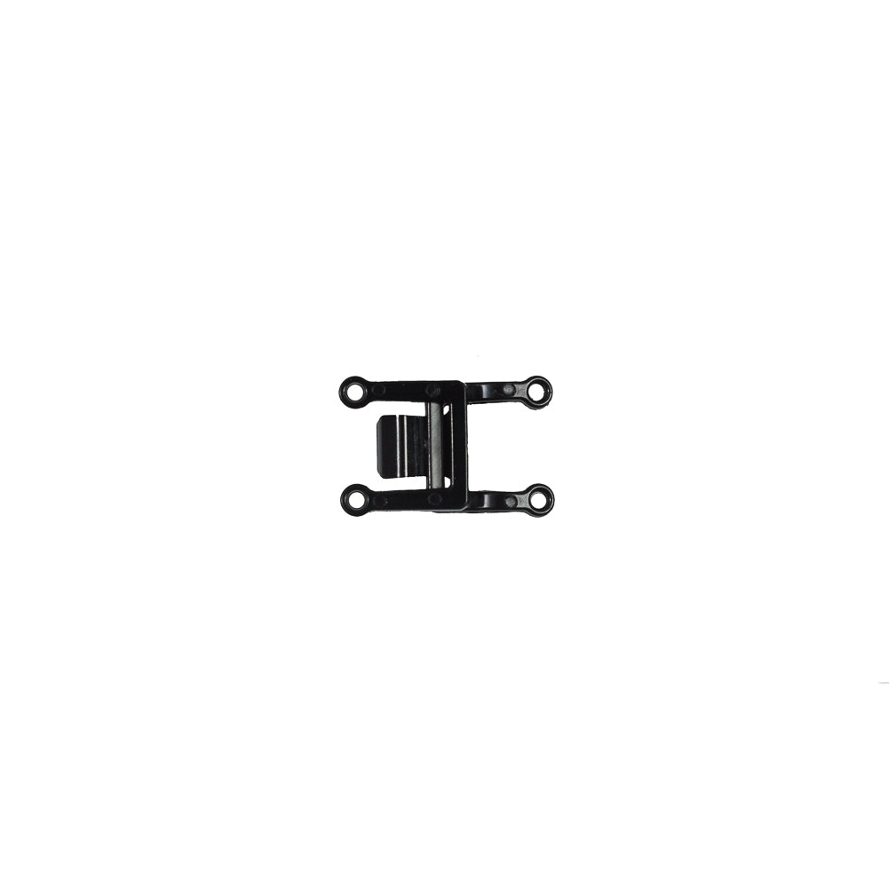 Italian Black Plastic Buckle Closure - 1 - Detail